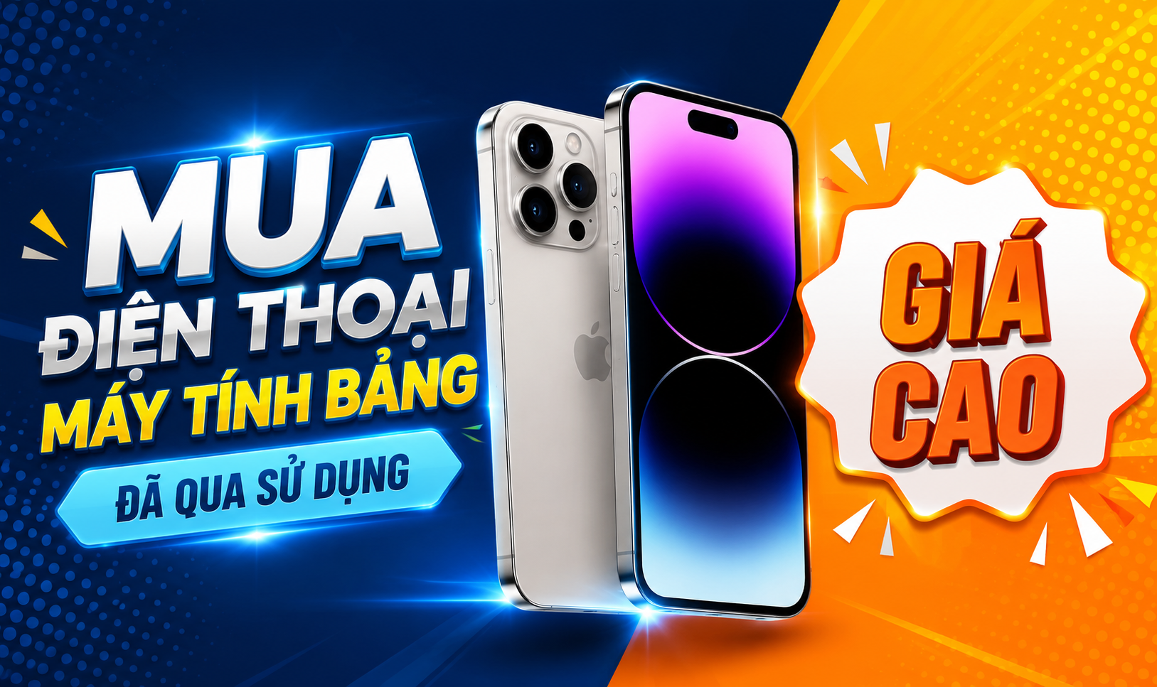 Thu mua điện thoại cũ giá cao tại Bình Dương