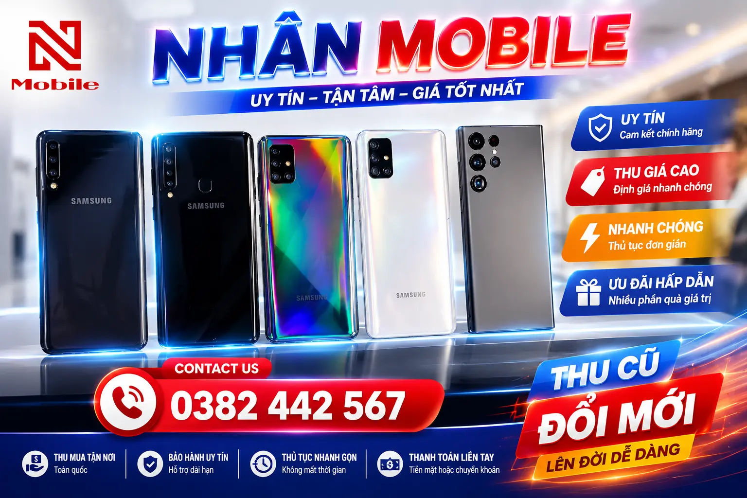 Nhan Mobile cua hang uy tin so 1 tại Binh Duong