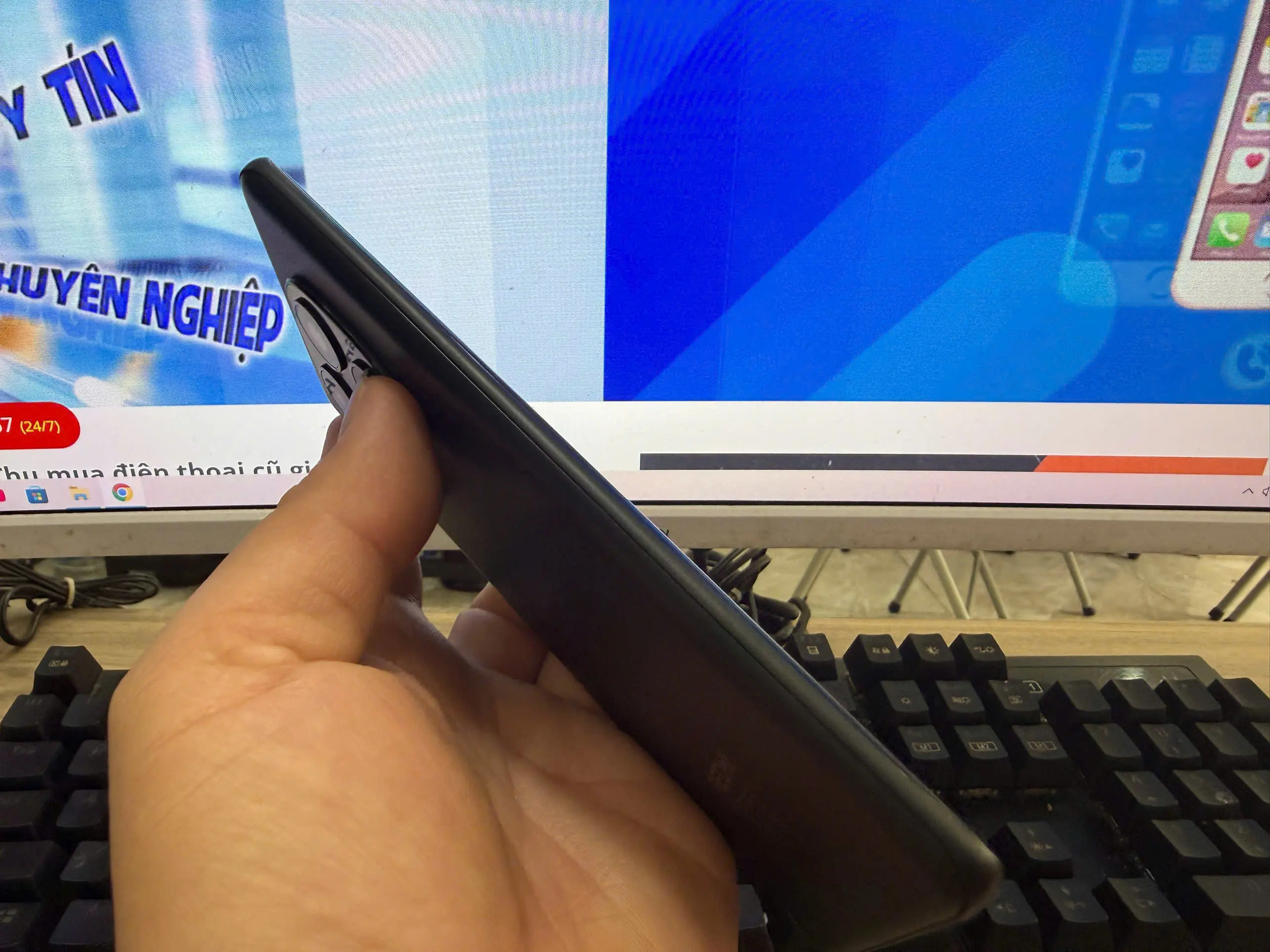 Giai phap trade in thu cu doi moi tro gia cao tai cua hang nhan mobile