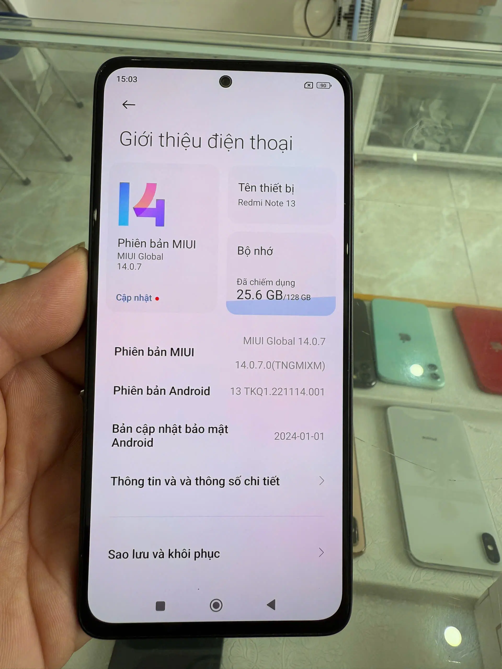 Bao mat hoan toan khi thu mua dien thoai iphone cu tai Nhan Mobile